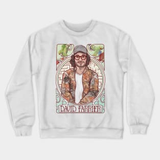 David Farrier Art Nouveau Crewneck Sweatshirt